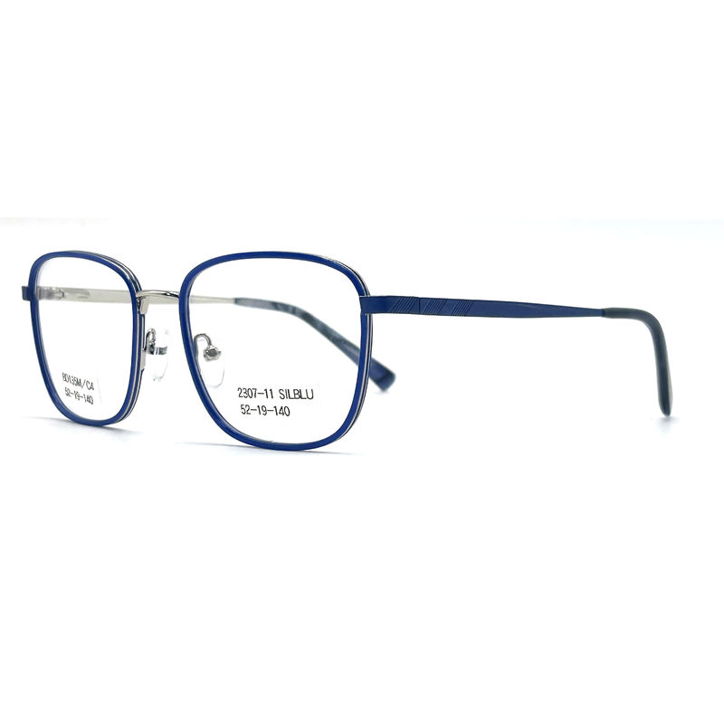 BD135M Unisex Acetate Metal Frames with Customized Frame Color Gender and Frame Color