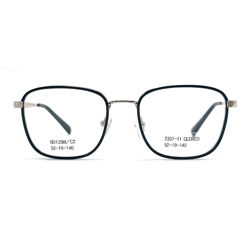 BD135M Unisex Acetate Metal Frames with Customized Frame Color Gender and Frame Color