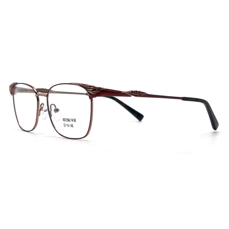 MD139M  Women s Metallic Optical Frames in 53-16-140 Size for Fashionable Look
