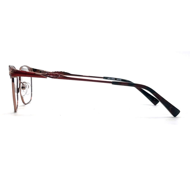 MD139M  Women s Metallic Optical Frames in 53-16-140 Size for Fashionable Look