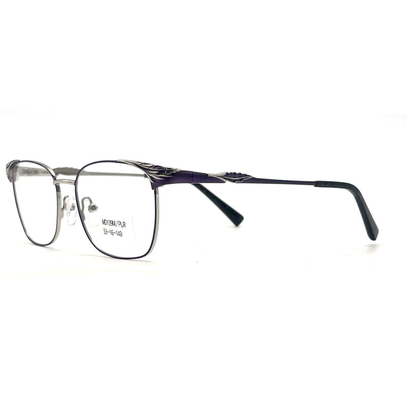 MD139M  Women s Metallic Optical Frames in 53-16-140 Size for Fashionable Look