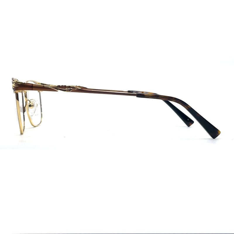 MD139M  Women s Metallic Optical Frames in 53-16-140 Size for Fashionable Look