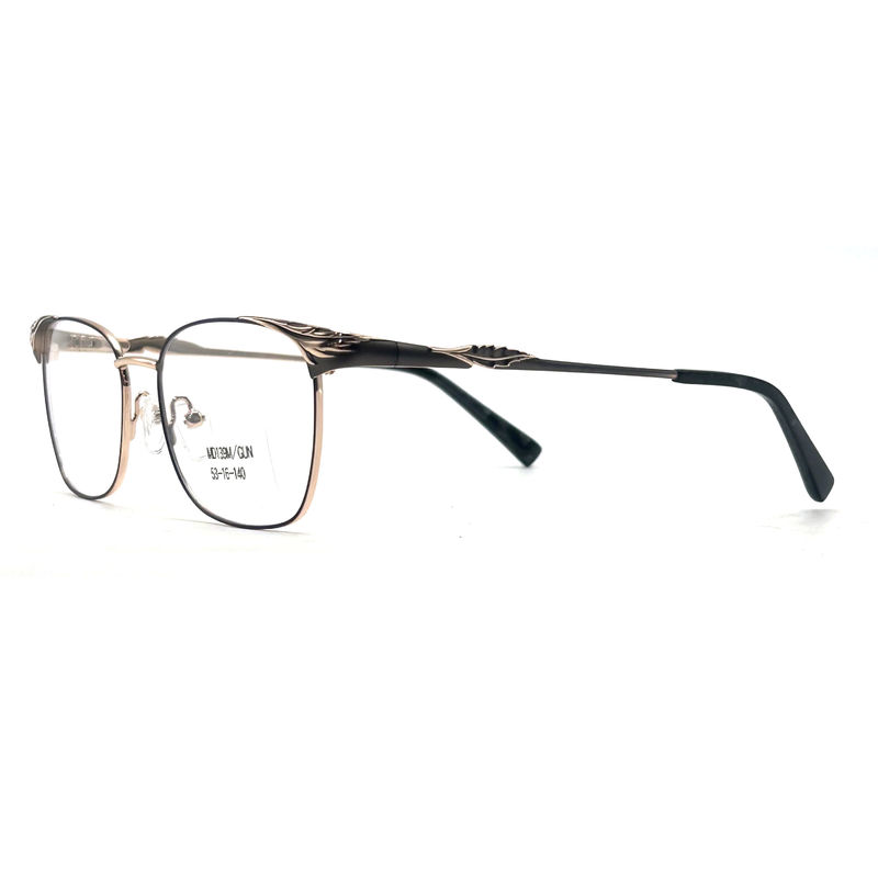 MD139M  Women s Metallic Optical Frames in 53-16-140 Size for Fashionable Look