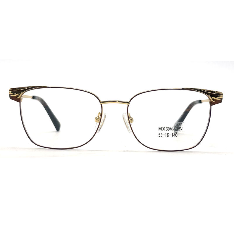 MD139M  Women s Metallic Optical Frames in 53-16-140 Size for Fashionable Look