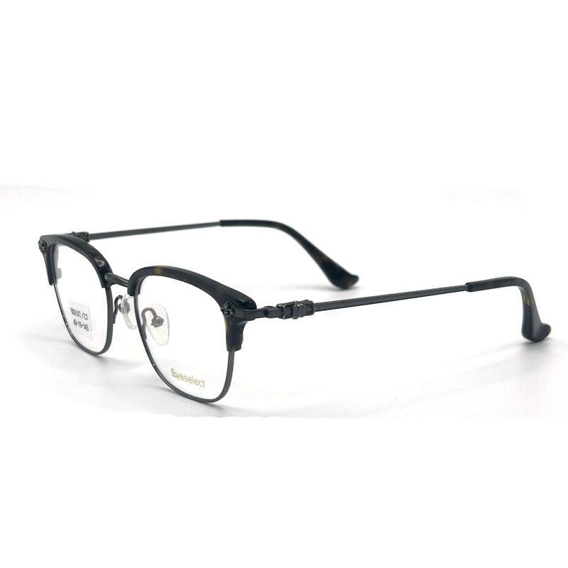 BD014T Round Optical Reading Glasses Vintage Style Anti Blue Light For Woman