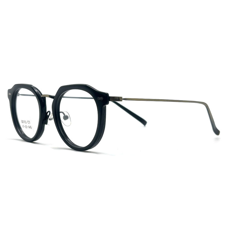 BD115 Custom Color Square Acetate Metal Frames - Square Design Vibrant Colors