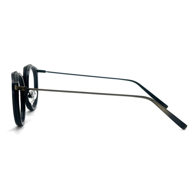 BD115 Custom Color Square Acetate Metal Frames - Square Design Vibrant Colors