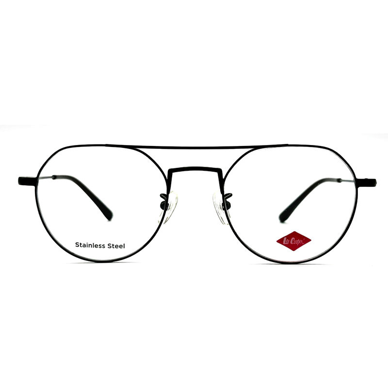 FM3221 Round Unisex Stainless Steel Optical Frames With 50-20-142 Frame Size