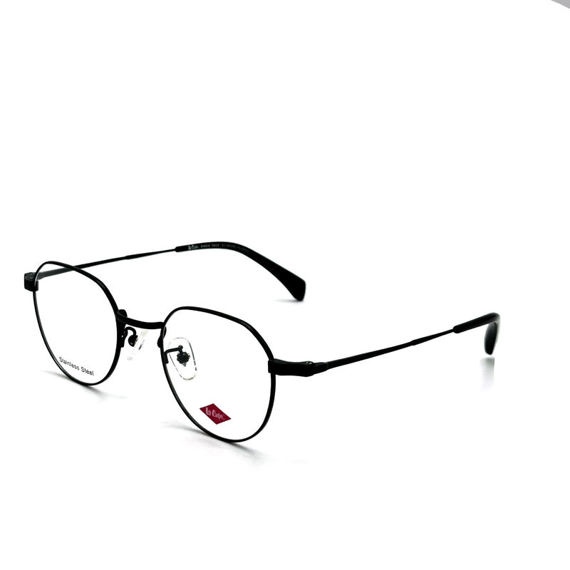 FM3222 Square Unisex Stainless Steel Optical Metal Frame Size 46-21-142