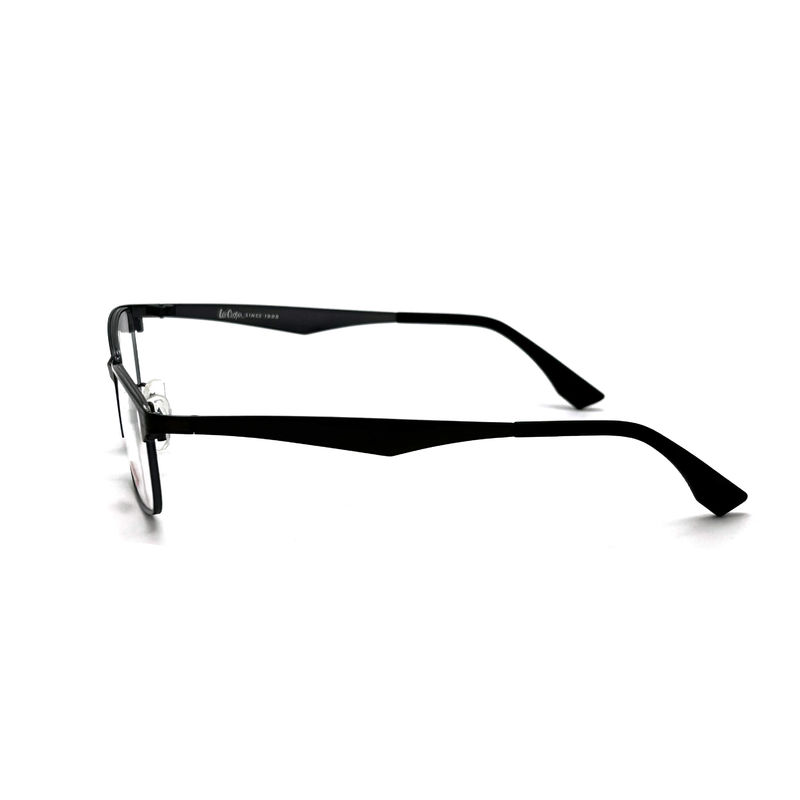 FM7077 Rectangle Stainless Steel Optical Frames 54-17-140 Size with 140mm Temple Length