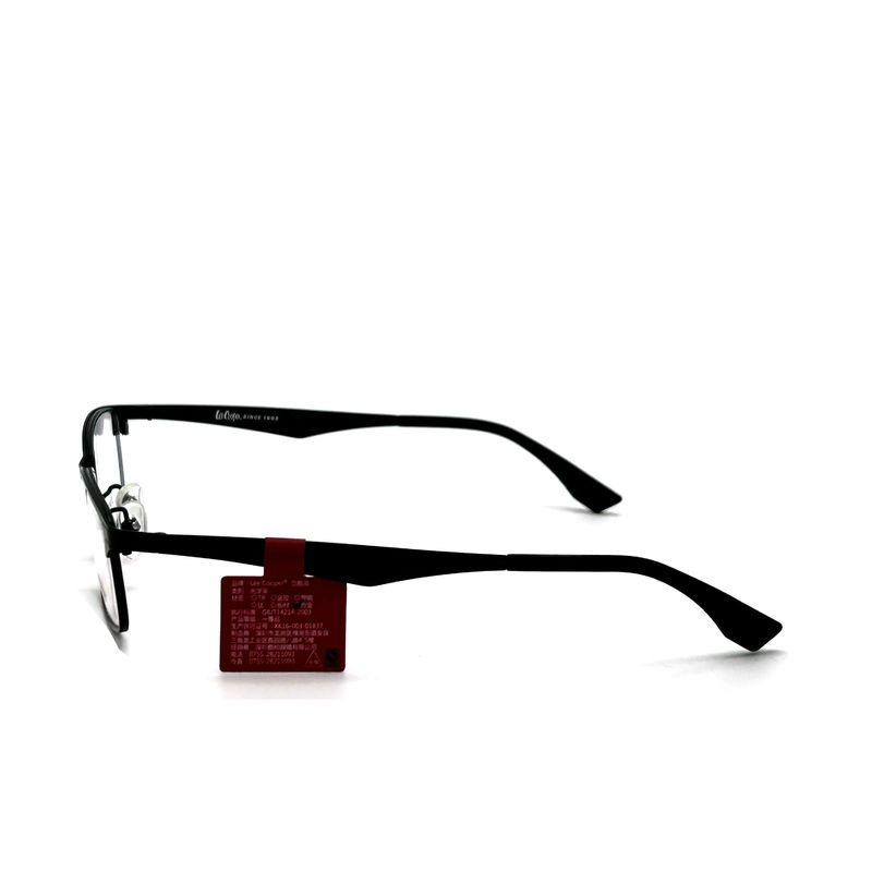 FM7077 Rectangle Stainless Steel Optical Frames 54-17-140 Size with 140mm Temple Length