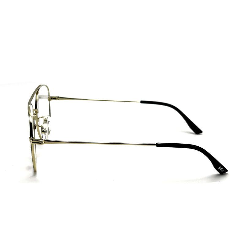 FM7112 Square Unisex Optical Metal Frame Stainless Steel Size 53-20-145
