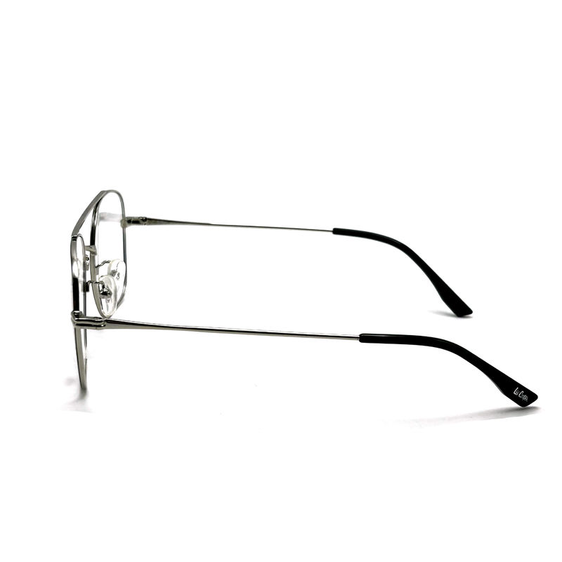 FM7112 Square Unisex Optical Metal Frame Stainless Steel Size 53-20-145