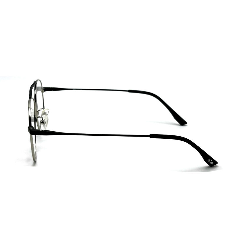 FM7115 Womens Stainless Steel Optical Metal Frames With Round Frame Shape 50-19-142