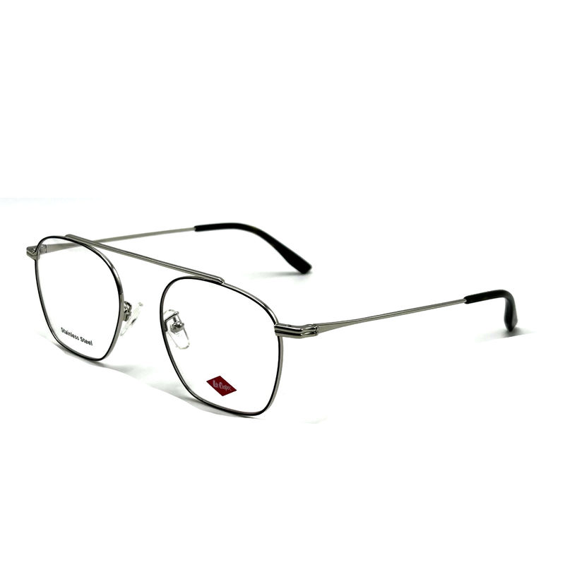 FM7115 Womens Stainless Steel Optical Metal Frames With Round Frame Shape 50-19-142