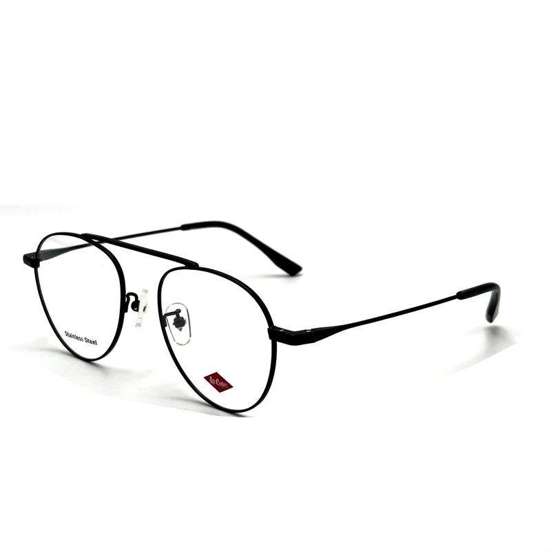 FM7115 Womens Stainless Steel Optical Metal Frames With Round Frame Shape 50-19-142