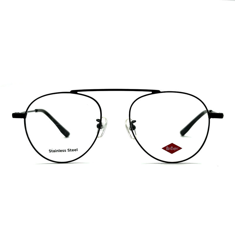 FM7115 Womens Stainless Steel Optical Metal Frames With Round Frame Shape 50-19-142