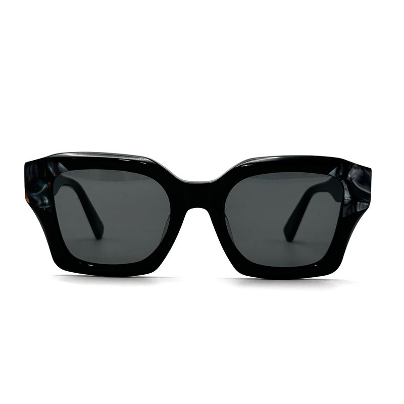 AS097 Acetate Frame Sunglasses with CR 39 Lenses Womens Eye Shape UV Protected Sunglasses