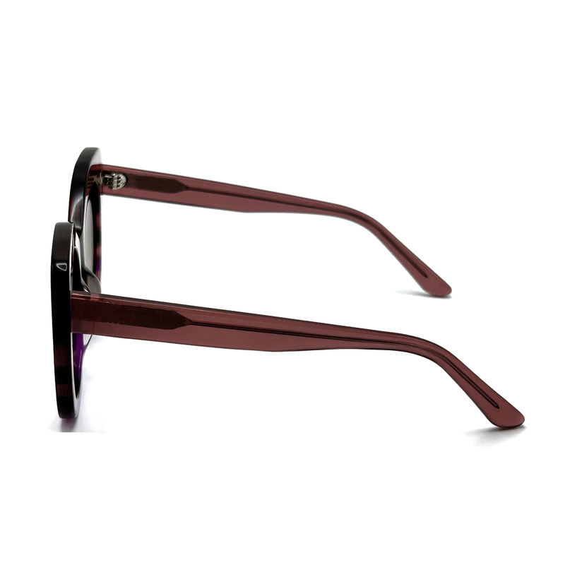 Square Eye Shape Acetate Frame Sunglasses for Women 100% UV Protection-model AS104 ,Sunglasses OEM Factory