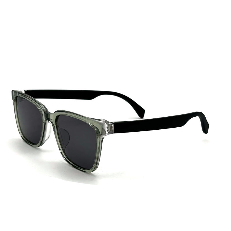 AS110 Unisex Square Sunglasses with Acetate Frame 100% UV Protection and CR 39 Lens