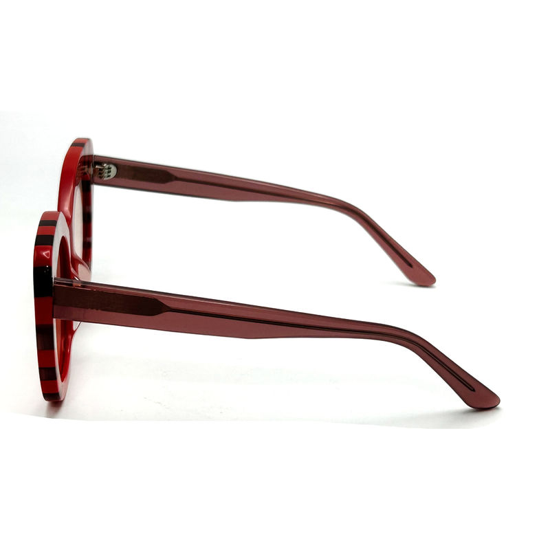 Square Eye Shape Acetate Frame Sunglasses for Women 100% UV Protection-model AS104 ,Sunglasses OEM Factory