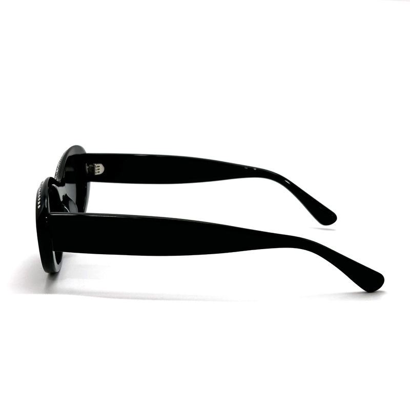 Acetate Sheet Frame Womens Classic Butterfly Sunglasses with Strass-AS119 ,ODM/OEM Factory