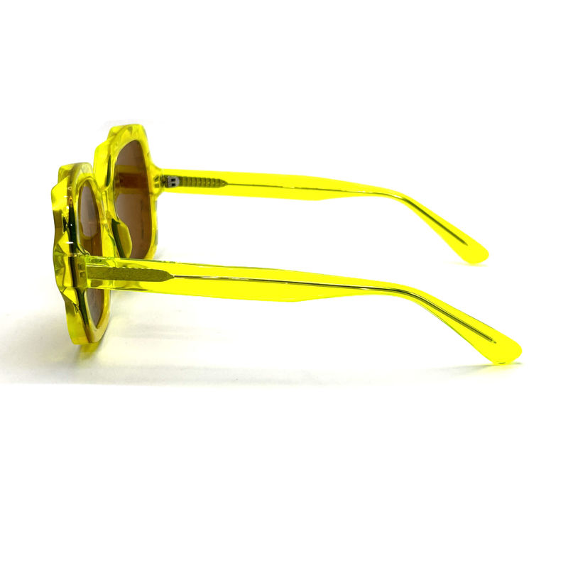 Acetate Frame Sunglasses Featuring Modern Style——model AS122 - CR 39 100% UV Protection, ODM/OEM factory