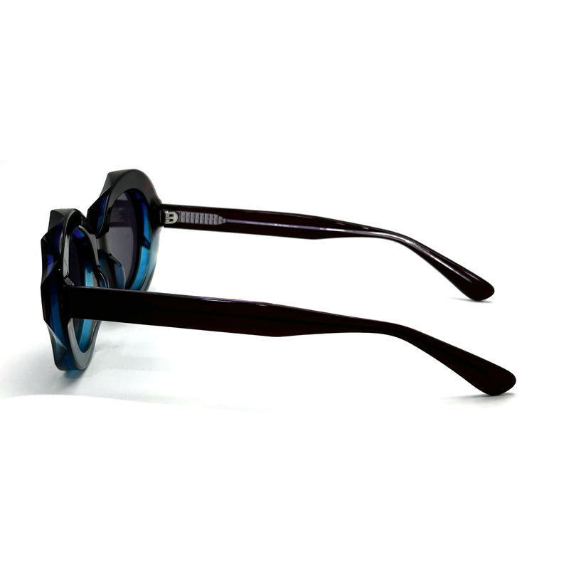 Acetate Frame Sunglasses with 100% UV Protection-AS123, ODM/OEM Customerzied Eyeglasses Factory