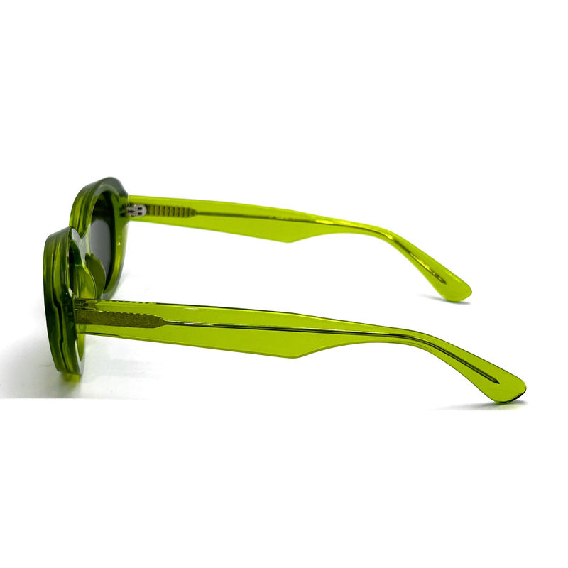 Acetate Frame Sunglasses Fashionable Oval Eye Shape and Classic Frame Style-model AS075,Sunglasses Manufactory OEM/ODM
