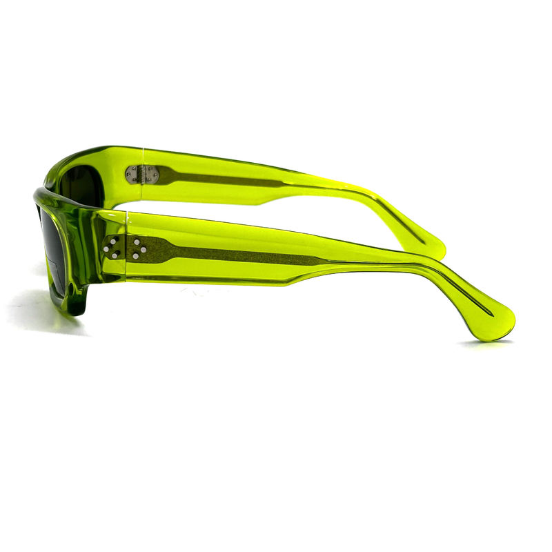 Unisex Classic Acetate Frame Sunglasses with UV Protection and CR 39 Lens-model AS124, Sunglasses Customized Factory C