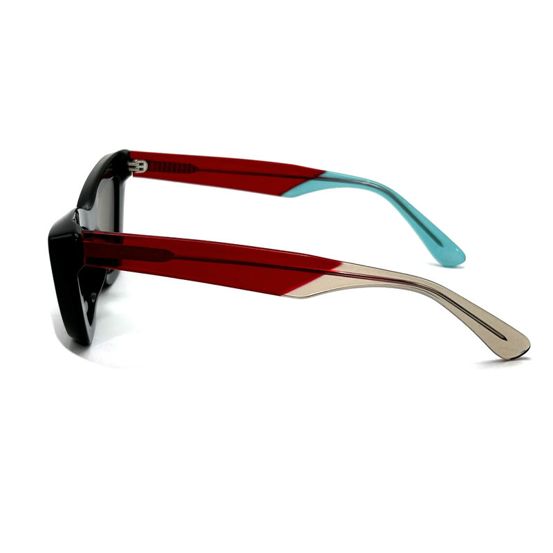 Acetate Sheet Butterfly Eye Shape Acetate Frame Sunglasses-model AS076 ,Customized /OEM Sunglasses Factory