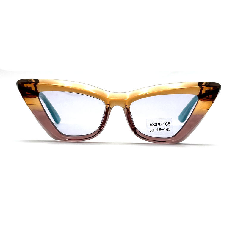 Acetate Sheet Butterfly Eye Shape Acetate Frame Sunglasses-model AS076 ,Customized /OEM Sunglasses Factory