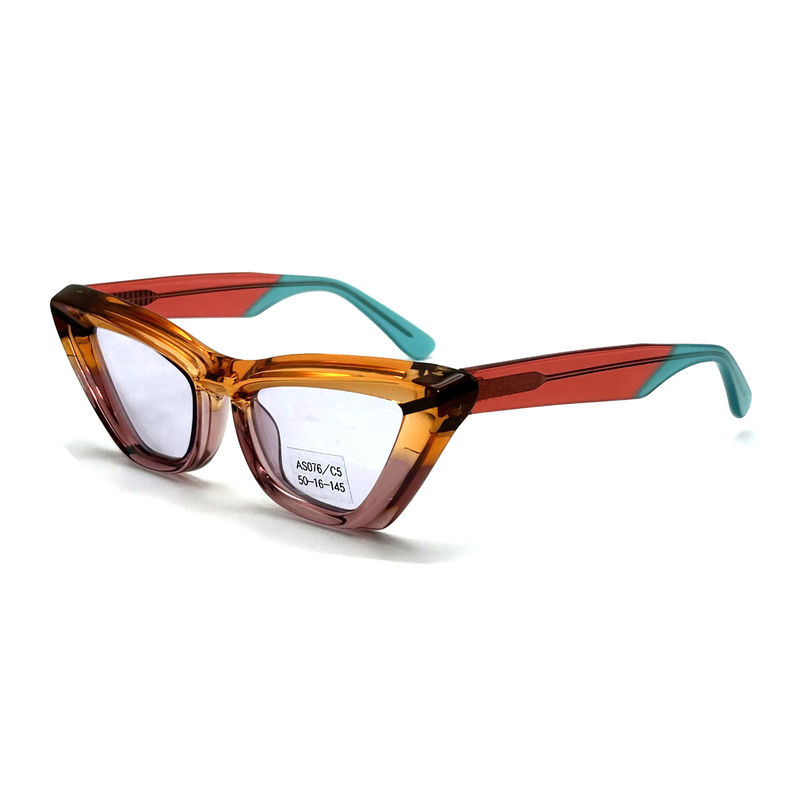 Acetate Sheet Butterfly Eye Shape Acetate Frame Sunglasses-model AS076 ,Customized /OEM Sunglasses Factory