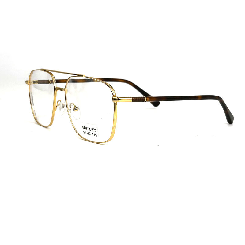 Round Metallic Optical Frames Customized for Your Perfect Fit  Glasses Facory MD178