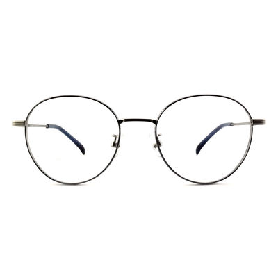 Good price TF3335 Round Customized Titanium Optical Frame Vacuum Plating Classic online