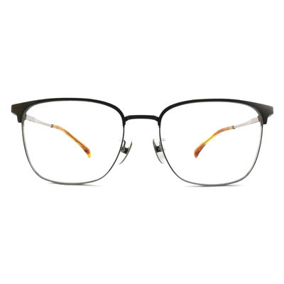 Good price TF3350 Silver Titanium Optical Frame Square Durable  Classic Style online