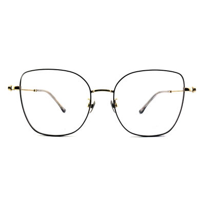 Good price TF3363 Durable Titanium Round Glasses Frames Customized Unisex Eyewear online