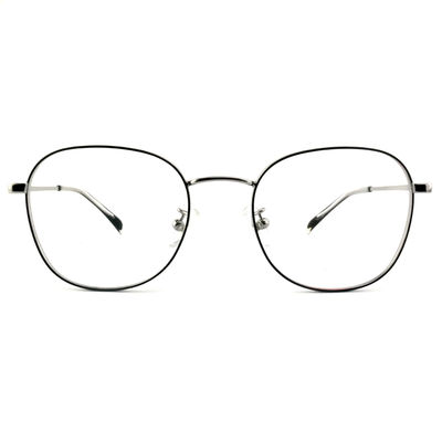 Good price FM2582 Lightweight Round Metal Glasses Frame , Customized Optical Spectacle Frame online