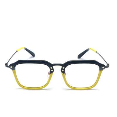 Good price BD124 Customized Frame Color Acetate Metal Frames with 142mm Temple Length online