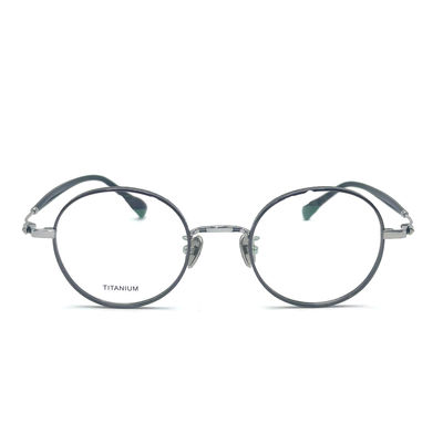 Good price TD065 Lightweight Titanium Frame with retro round eyeshape online