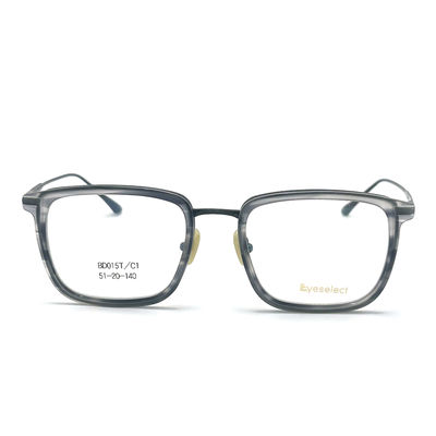 Good price BD015T Unisex Acetate Metal Frames with Titanium - The Ultimate Fashion Accessory online