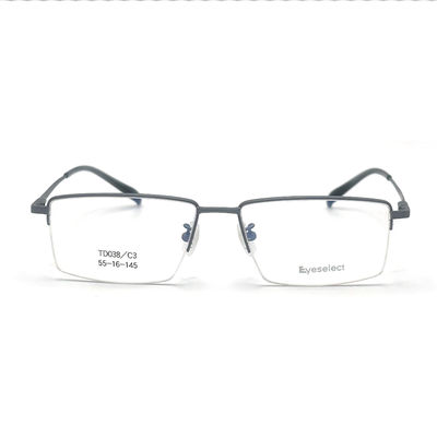 Good price TD038  Semi-rimless Titanium Frame for Men - Perfect Balance of Style and Function online