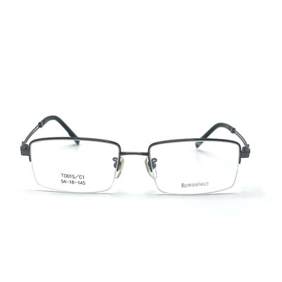 Good price TD015 Titanium Frame with Semi-rimless Eye Style online
