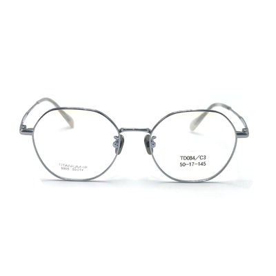 Good price TD084 Versatile Design Titanium Frame for Unisex Round Eye Shape Choice online