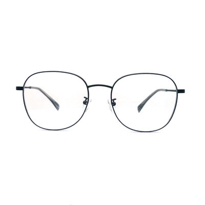 Good price MD092T Square-Round Eye Shape Titanium Frame with 54-18-145 Measurements online