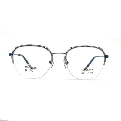 Good price MD131 Contemporary Half-rim Metallic Optical Frames for All Occasions online