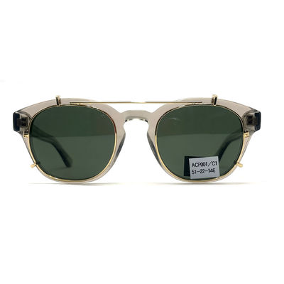 quality ACP001 Stylish Acetate Frame Sunglasses 146 Mm Temple 100% Uv Protection factory