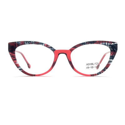 Good price AD196 Stylish Acetate Optical Frame for All-Day Comfort acetate eyeglasses online
