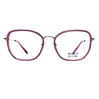 Good price BD138M Customized Square Vintage Style Acetate Metal Glasses For Women online